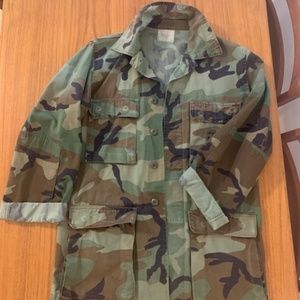 Camouflage Army Jacket, Army Surplus